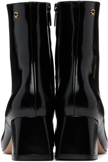 Sneakers och skor Gianvito Rossi Freeda Leather Ankle Boots Svart | G73028-55RIC-NUI, 1