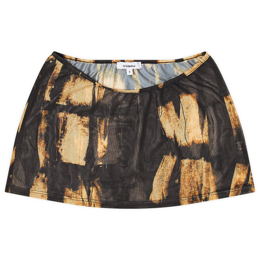 Kjol Miaou Miaou Elektra Mesh Mini Skirt Flerfärgad | 4014PM2TBR