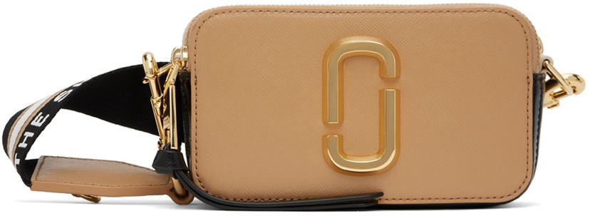 Axelväska Marc Jacobs Marc Jacobs 'The Snapshot' Camera Bag Beige | 2S3HCR500H03