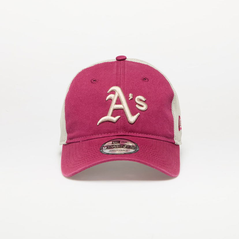 Keps New Era New Era MLB Oakland Athletics 920 Trucker Washed Cap Bourgogne | 60667612