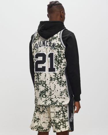 Jersey Mitchell & Ness NBA Swingman Jersey San Antonio Spurs Alternate 2013-14 Tim Duncan #21 Beige | SMJY4453-SAS13TDUCAMO, 1
