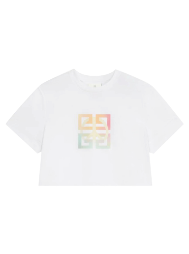 Crop top Givenchy Cropped Masculine T-Shirt Vit | BW709X3Z9Y 100