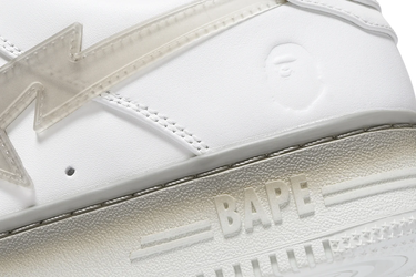 Sneakers och skor BAPE Bape Sta #5 White/Grey Vit | 0ZXSHM191054L-WHT, 5