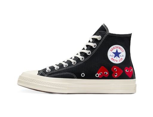 Sneakers och skor Converse Comme des Garçons PLAY x Chuck 70 Hi Svart | A08147C
