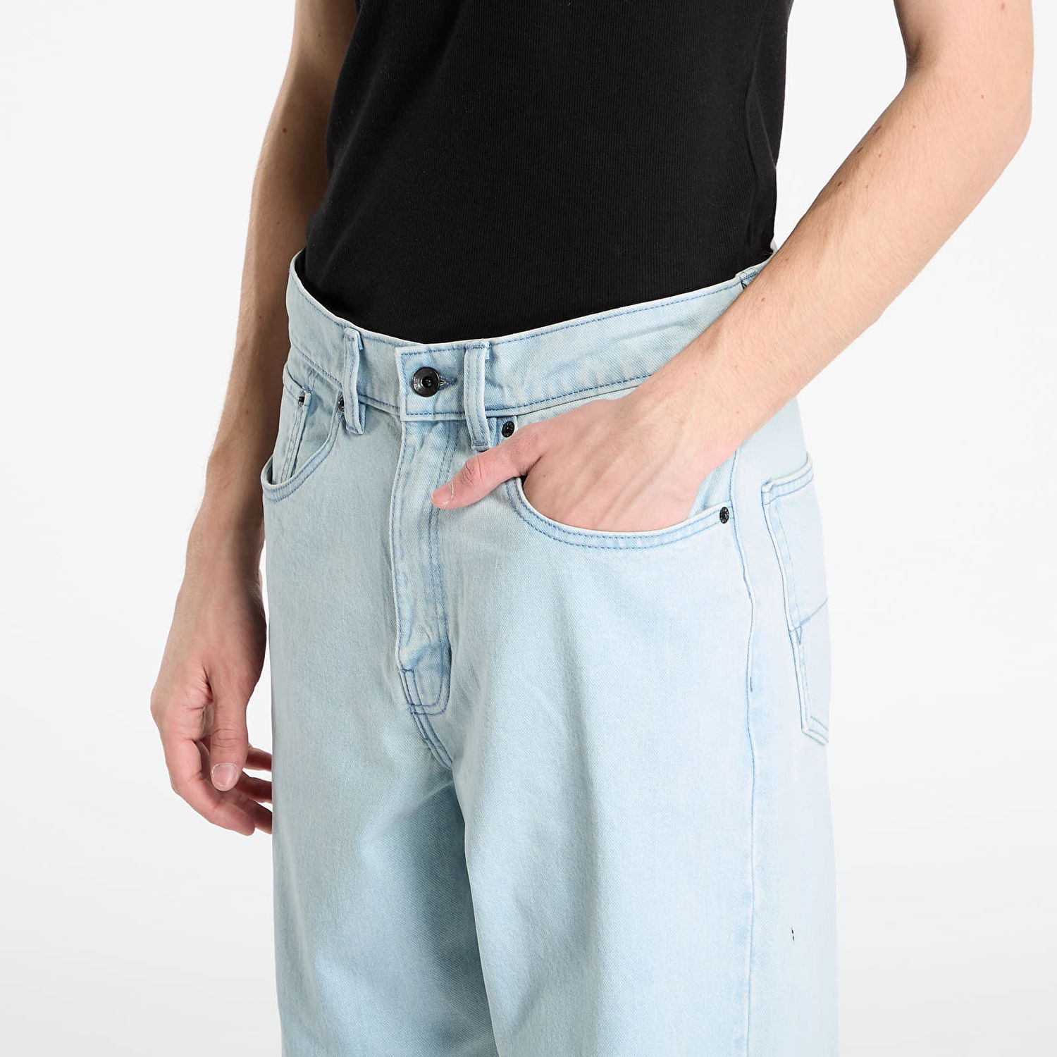 Jeans Vans Check-5 Loose Denim Pants Blå | VN000PH6IYR1, 1