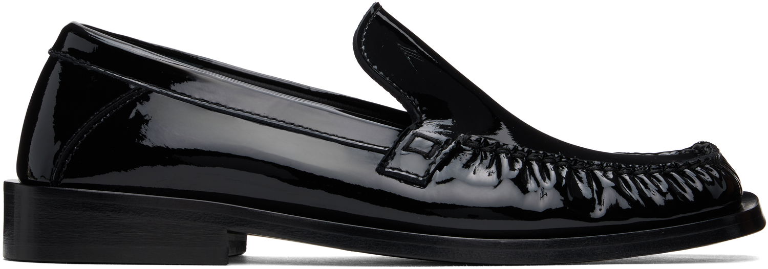 Kläder The Attico Attico Charles Patent Leather Loafers Svart | 250WSH00856 LBT002AA, 0