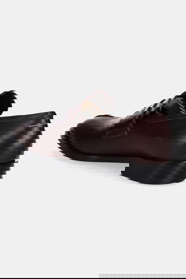 Sneakers och skor Maison Margiela MM6 Maison Margiela Leather Loafers Bourgogne | S59WR0096.P5000.T2353, 1
