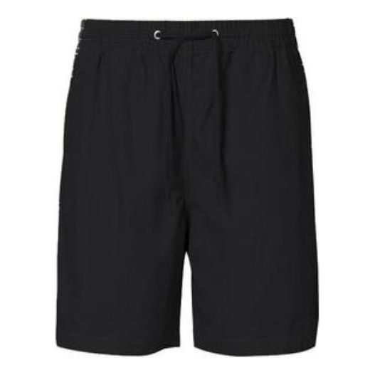 Shorts Converse Plaid Shorts Svart | 10020977-A01