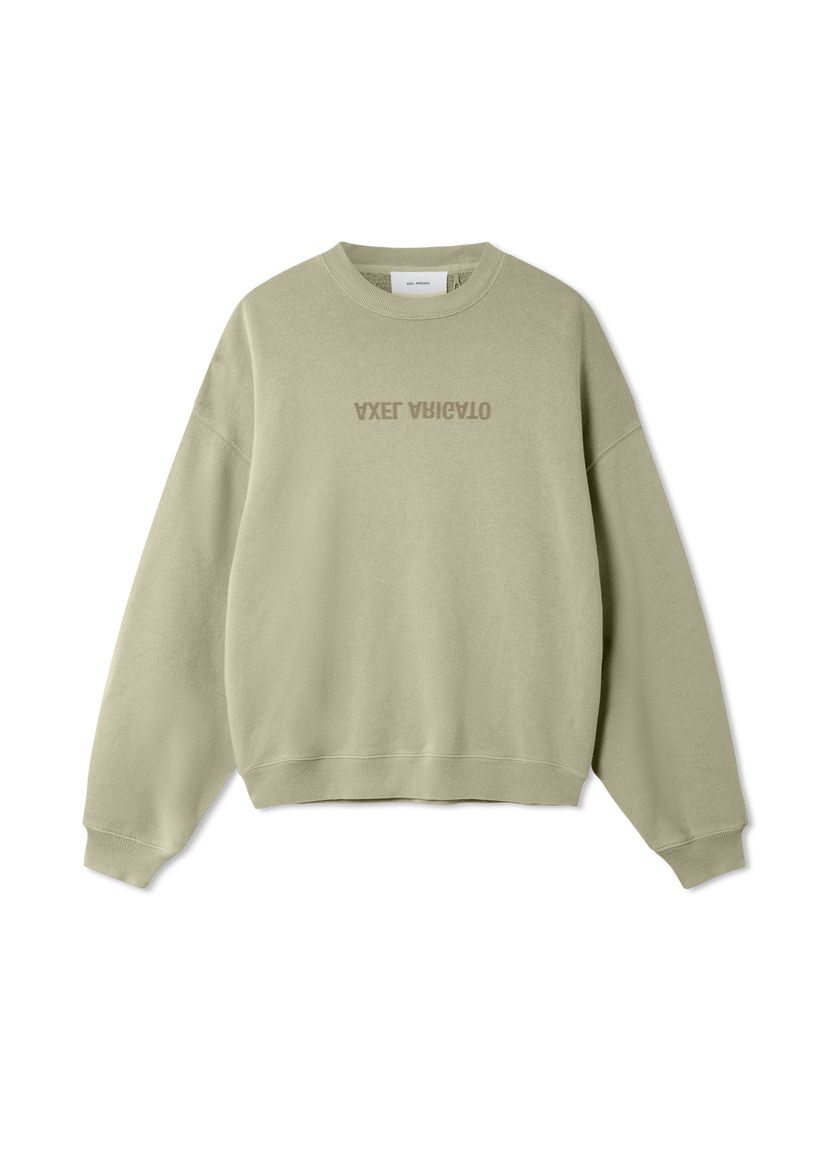 Sweatshirt AXEL ARIGATO Distort Washed Sweatshirt Beige | A3122006