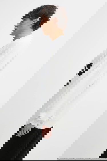 Sweater 032C 032c Selfie Sweater Vit | F25-URK-1511-100, 4