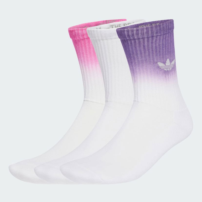 Strumpor adidas Performance Ombre Crew Socks - 3 Pairs Purpur | JX5220