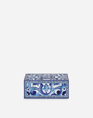 Heminredning Dolce & Gabbana Dolce & Gabbana Small Decorated Plexiglass Box Blå | TCC202TCAMYUB008, 1
