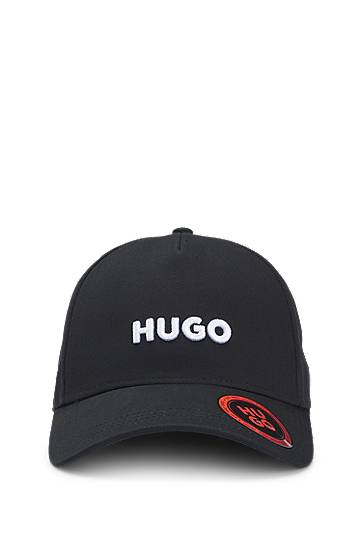 Keps BOSS HUGO Cotton-twill Cap with Logo Svart | 50533410