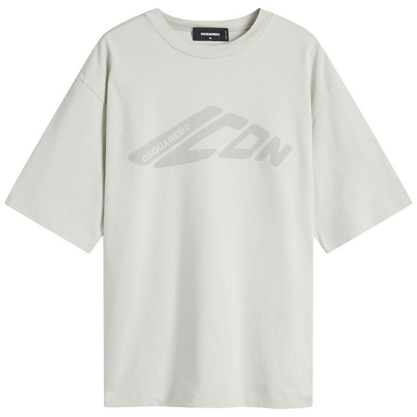 T-shirt DSQUARED2 ICON Loose Fit T-Shirt, Size Large Beige | S79GC0107-S24583-729