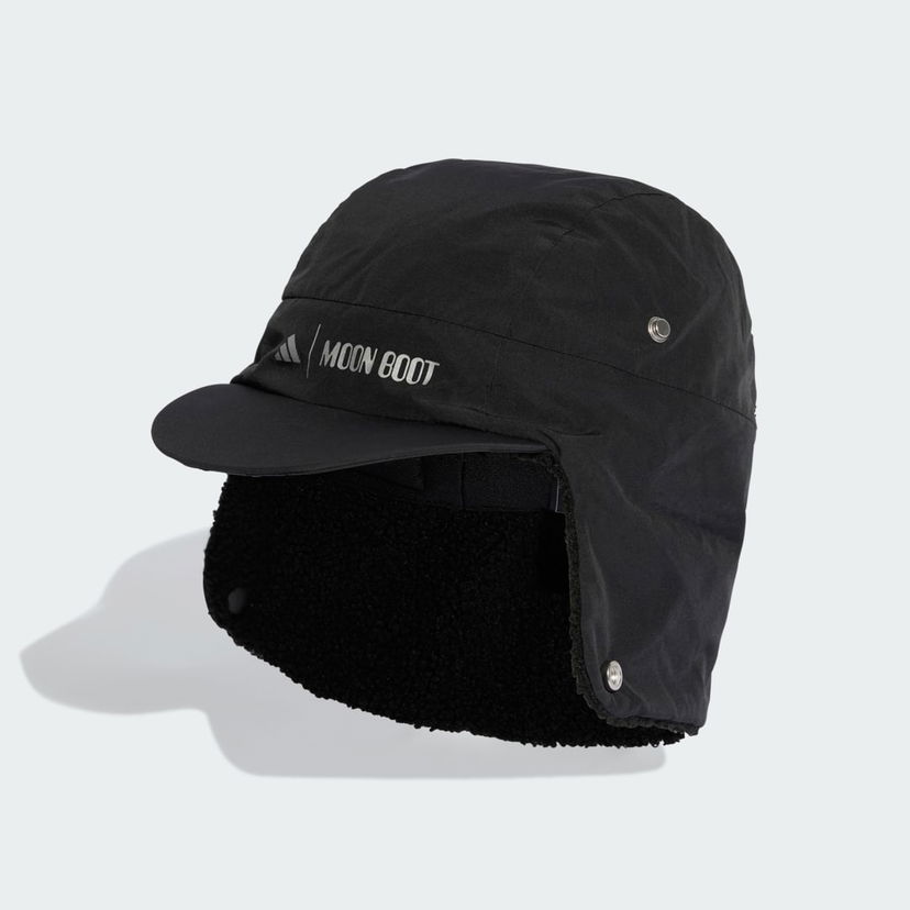 Keps adidas Performance MOON BOOT Fleece-Lined Ear Flap Cap Svart | JL5070