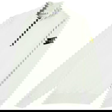 Sweater Stone Island Garment Dyed Half Zip Sweat Beige | 801561951-V0051, 0