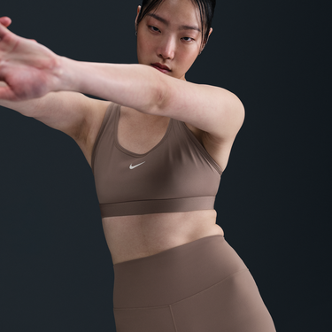 Sweatshirt Nike One High-Waisted 5" Bike Shorts Brun | FN3211-233, 3