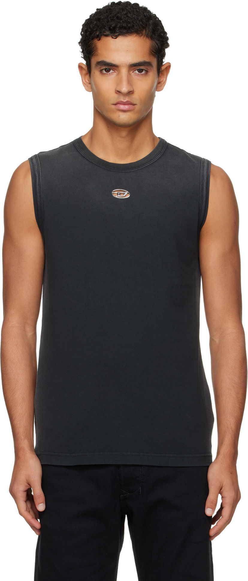 Linne Diesel T-Brico-New Tank Top Svart | A19632-0CHBI-9XXA