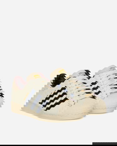 Sneakers och skor adidas Originals Wales Bonner x Superstar "Wonder White" Vit | JP7161, 3