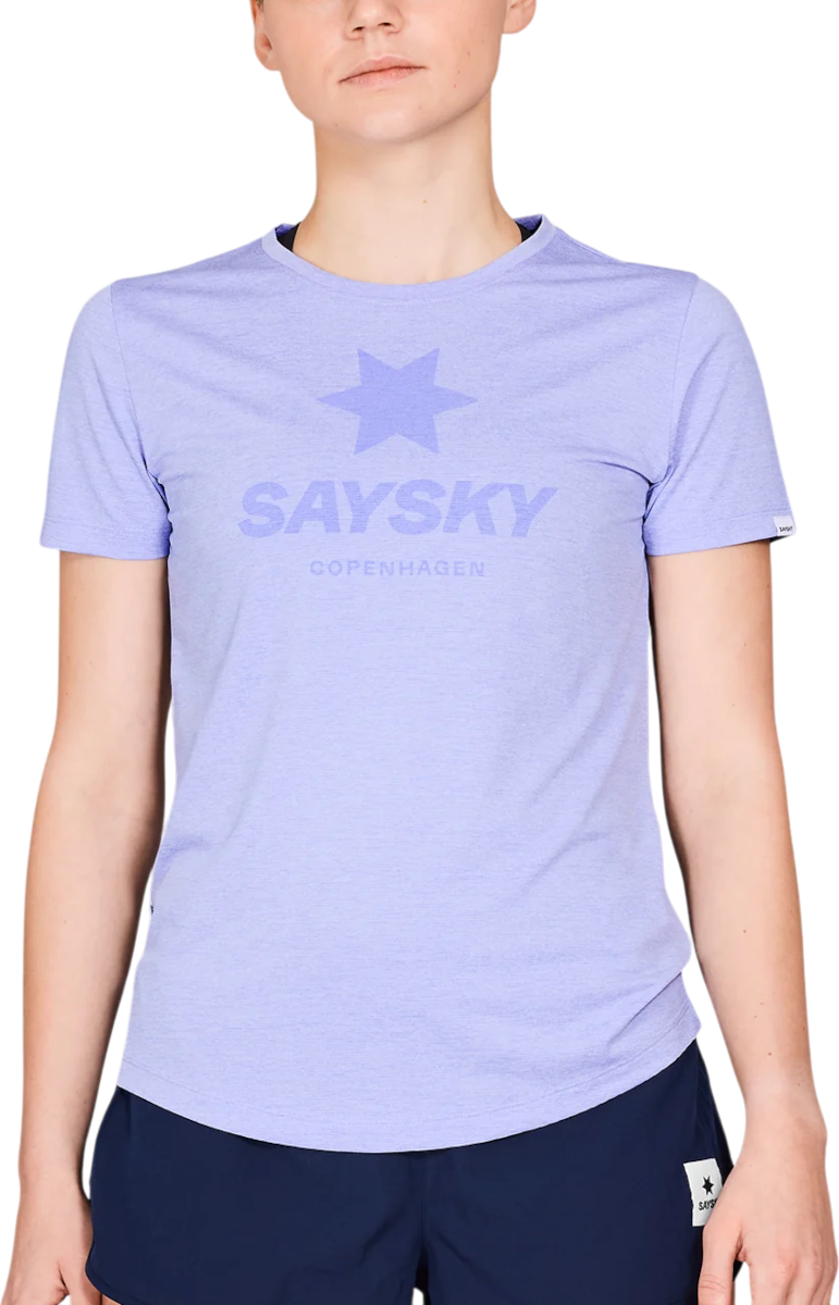 T-shirt Saysky Saysky Logo Combat Pro T-Shirt Purpur | nwrsi30c7008