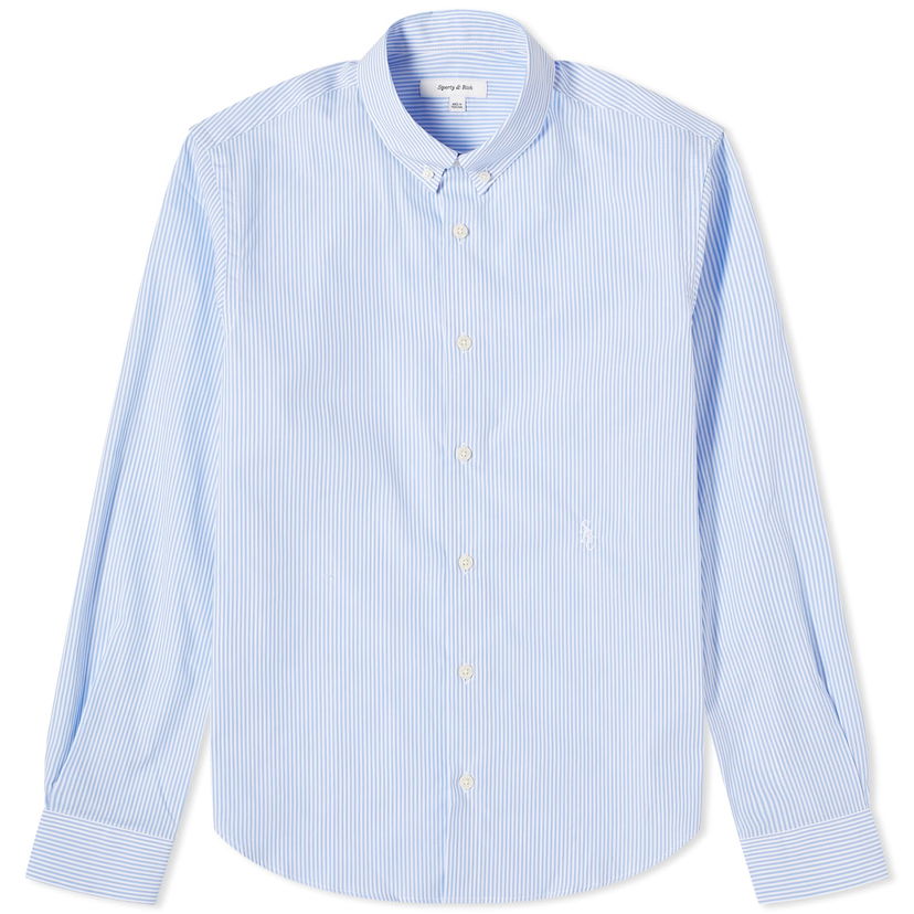 Skjorta Sporty & Rich Button Down Shirt Blå | STAW2315BS
