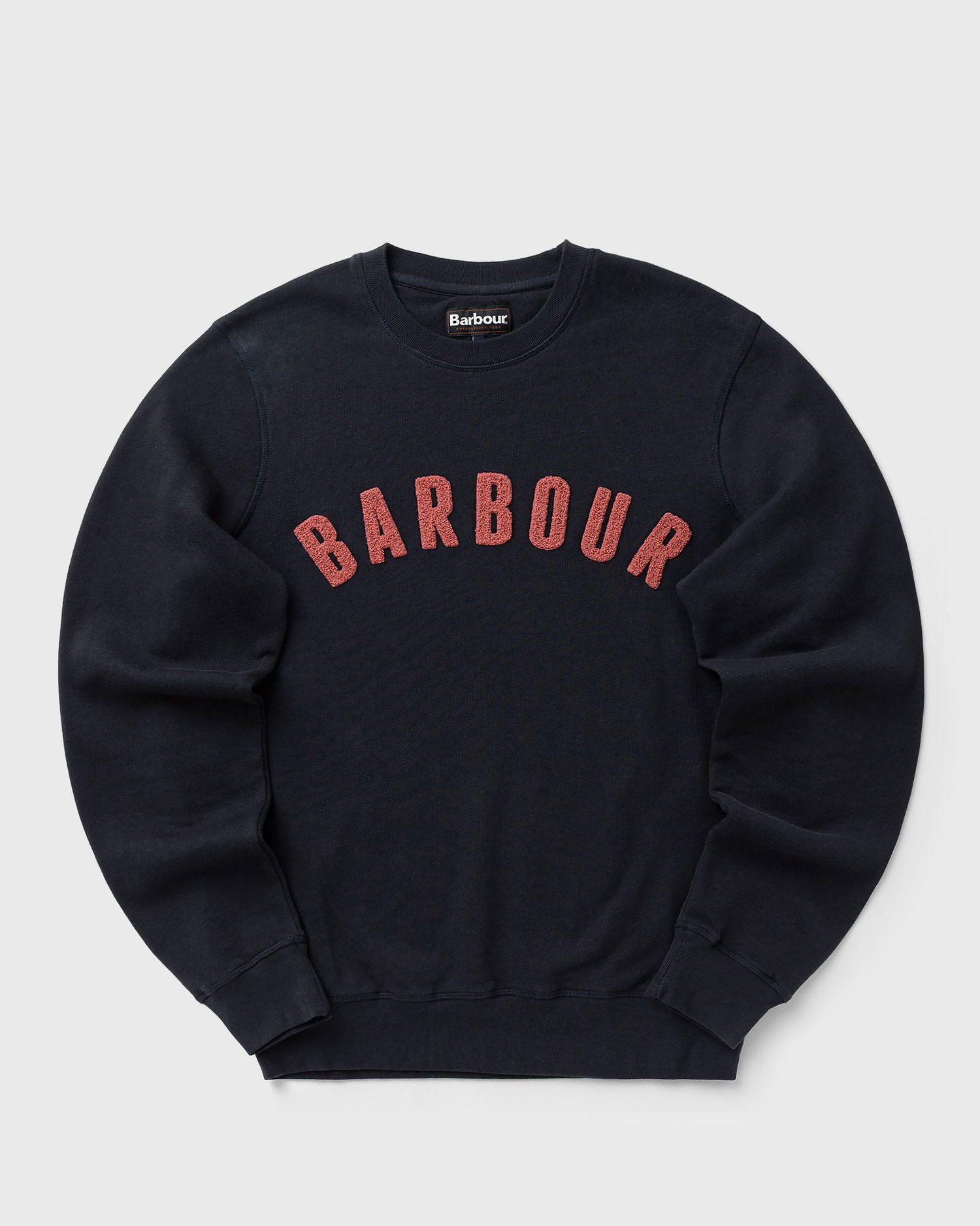 Sweatshirt Barbour Prep Logo Crewneck Sweatshirt Mörkblå | MOL0101NY31, 0