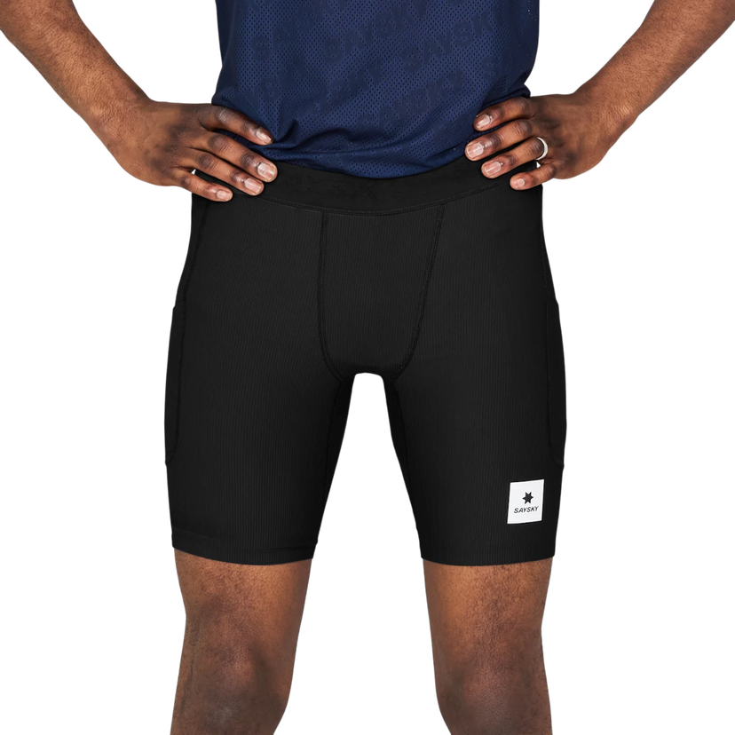 Boxare Saysky Saysky Combat+ Rib 8" Short Tights Svart | nmrst32c901