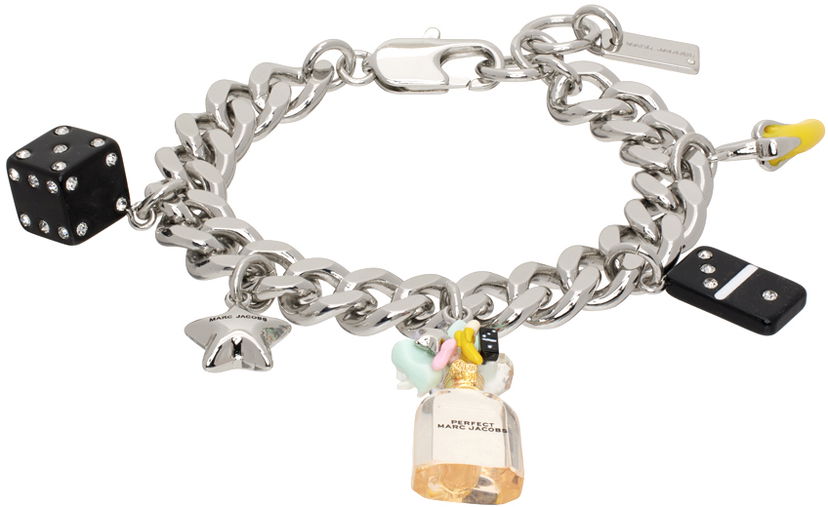 Armband Marc Jacobs Marc Jacobs Perfect Charm Bracelet Metallisk | 2P4JBR001J37
