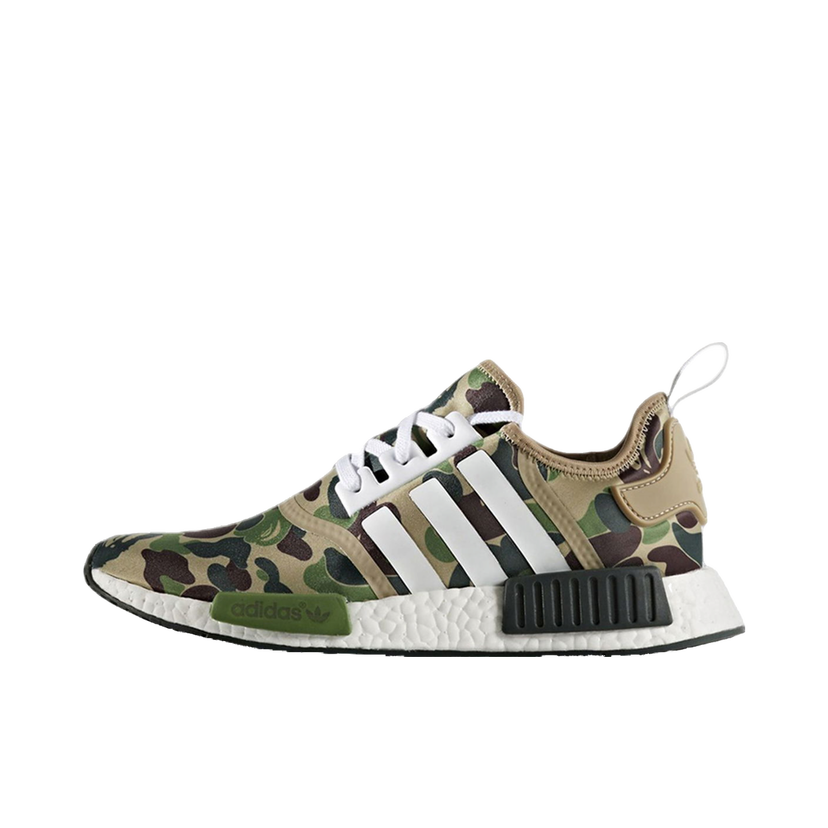 Sneakers och skor adidas Originals Bape x NMD R1 Grön | BA7326