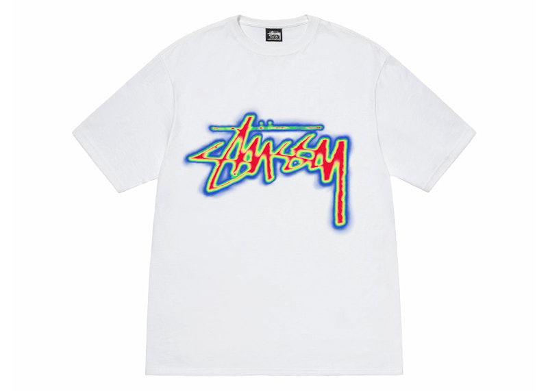 T-shirt Stüssy Short Sleeve Graphic T-Shirt Vit | 1905023