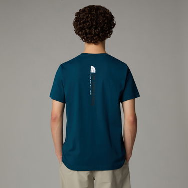 T-shirt The North Face Vertical T-Shirt Blå | NF0A89FP1NO1, 4