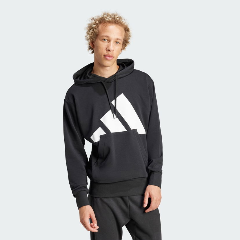Sweatshirt adidas Performance Essentials Big Logo Terry Hoodie Svart | IN6164