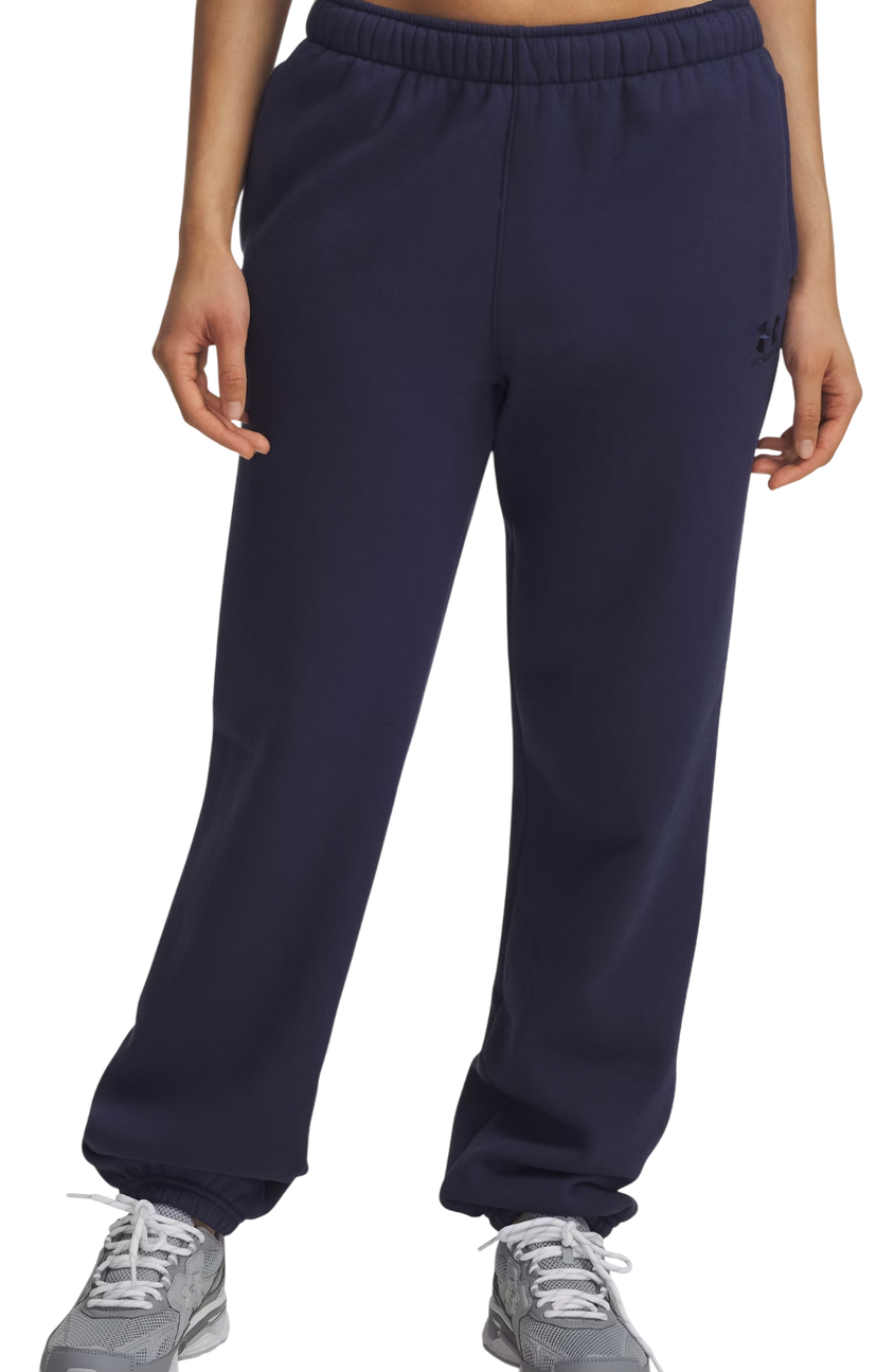 Träningsbyxor Under Armour Fleece Jogger Icon Vida Mörkblå | 6003676-403