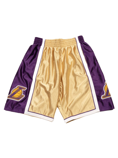 Shorts Mitchell & Ness Los Angeles Lakers 75th Gold Swingman Shorts Metallisk | SMSH4399-LAL09PPPGOLD