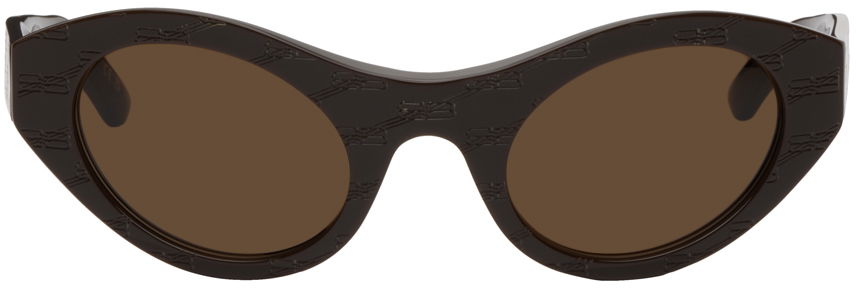 Solglasögon Balenciaga Monogram Sunglasses Brun | BB0250S, 0