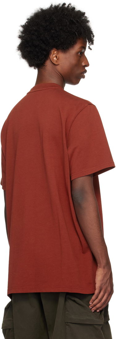 T-shirt Moncler Moncler Printed T-Shirt Röd | J20918C0005083927, 2