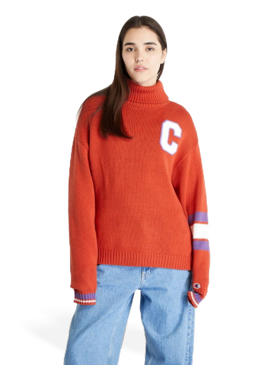 Sweater Champion Crewneck Sweater Röd | 116638 CHA RS058