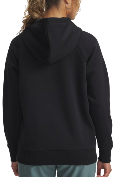 Sweatshirt Under Armour Rival Fleece Shimmer Hoodie Svart | 6003710-007, 2