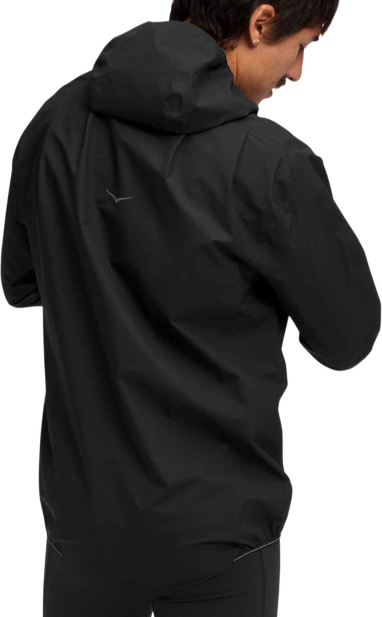 Jacka Hoka One One SkyBreeze GORE-TEX Hooded Jacket Svart | 1170890-blk, 1