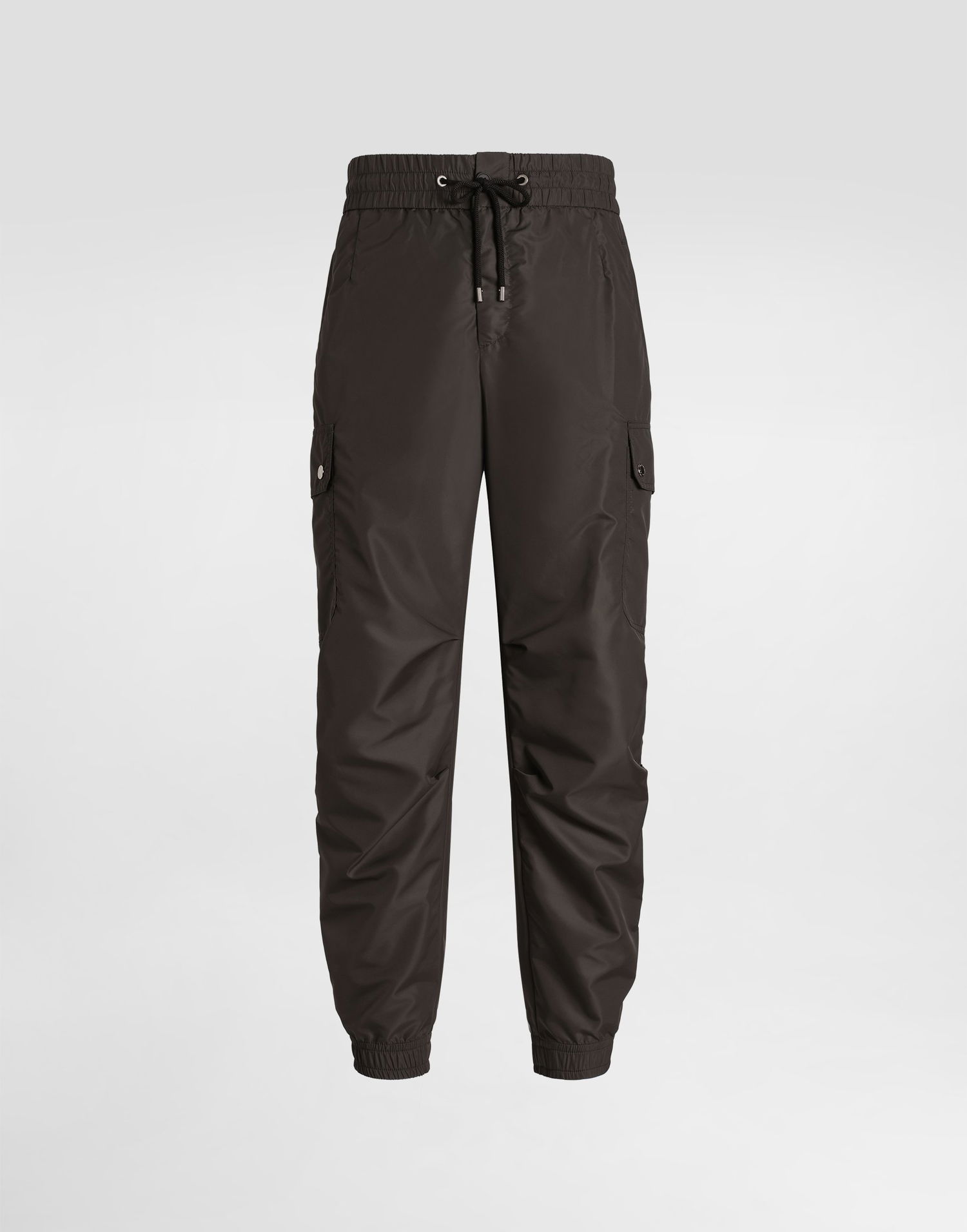 Cargo byxor Dolce & Gabbana Dolce & Gabbana Nylon Canvas Cargo Trousers Svart | GP14PTFUS34N8476, 0