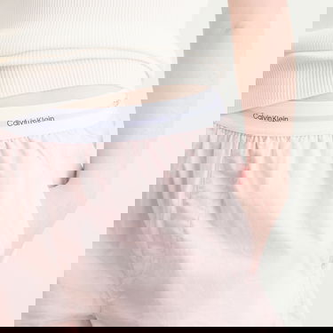 Boxare CALVIN KLEIN Calvin Klein Cotton Poplin Sleep Shorts Rosa | LV00QS7411TFF, 5