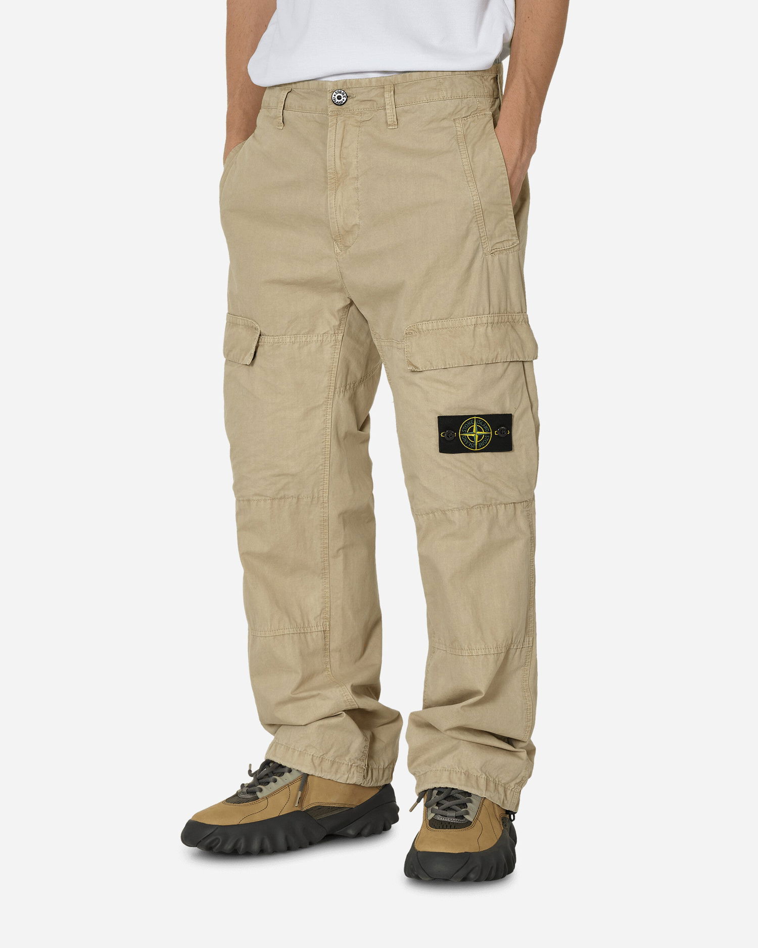 Cargo byxor Stone Island Cargo Pants "Sand" Beige | 8015311WA V0195, 0