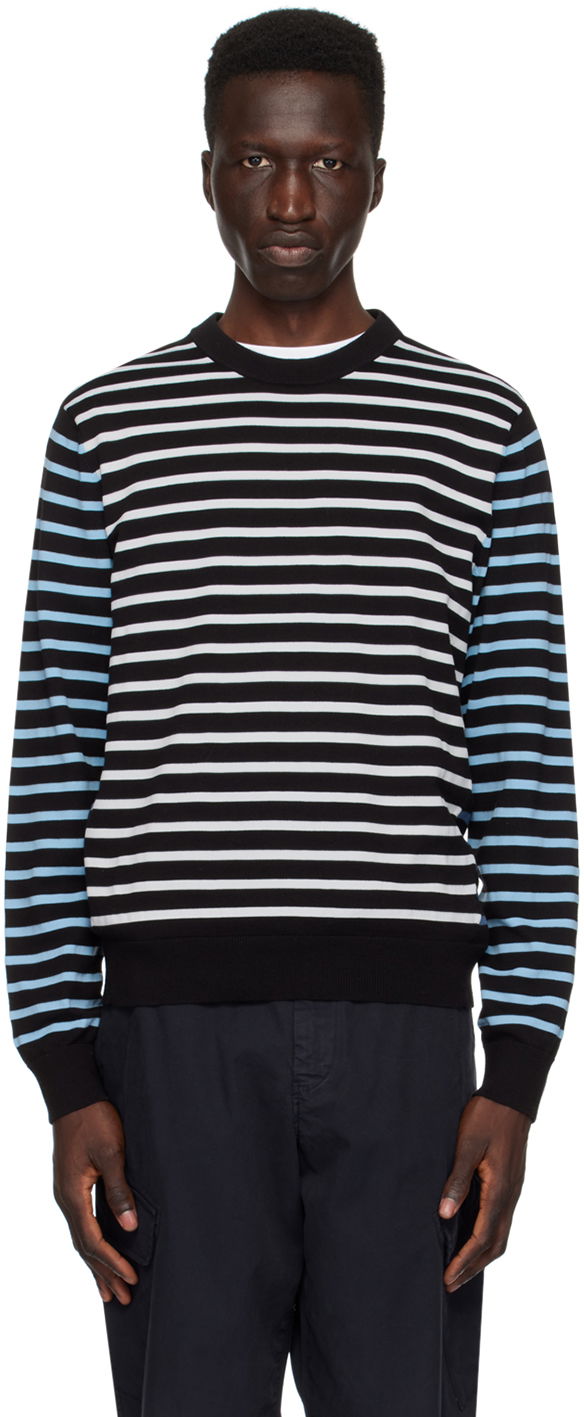 Sweater Paul Smith PS Paul Smith Striped Sweater Svart | M2R-580Y-M22070-79