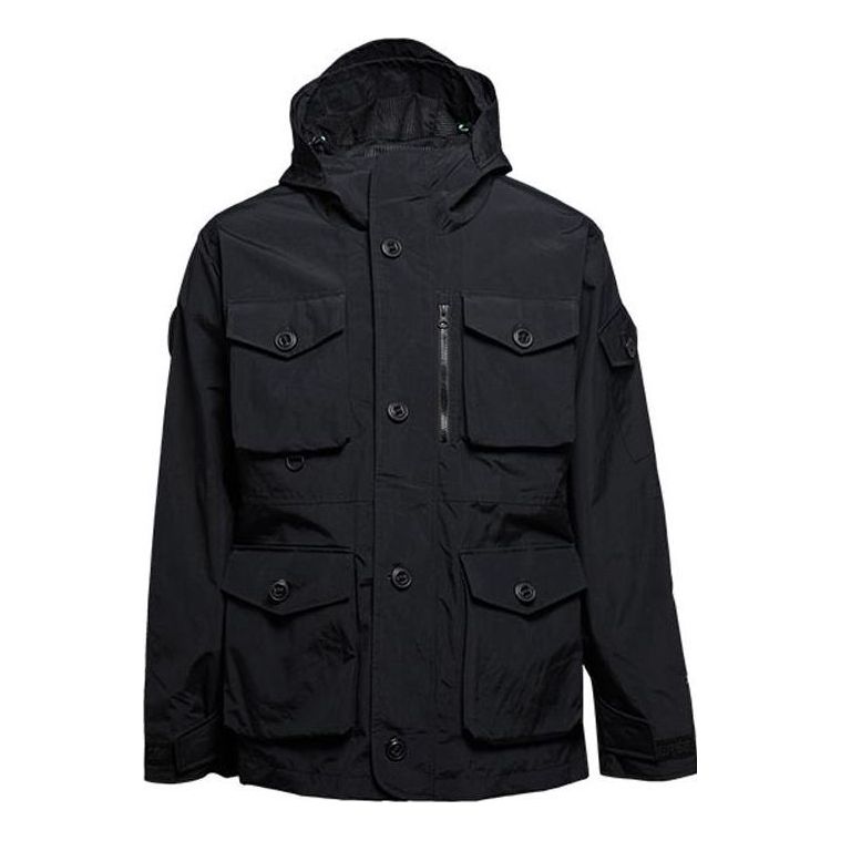 Parkas Converse 2L Utility Jacket Svart | 10006874-A04