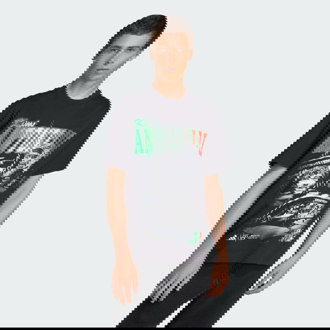 T-shirt adidas Performance Mercedes-AMG Petronas Formula One Team Kimi Antonelli Graphic Tee Svart | KD7299, 0