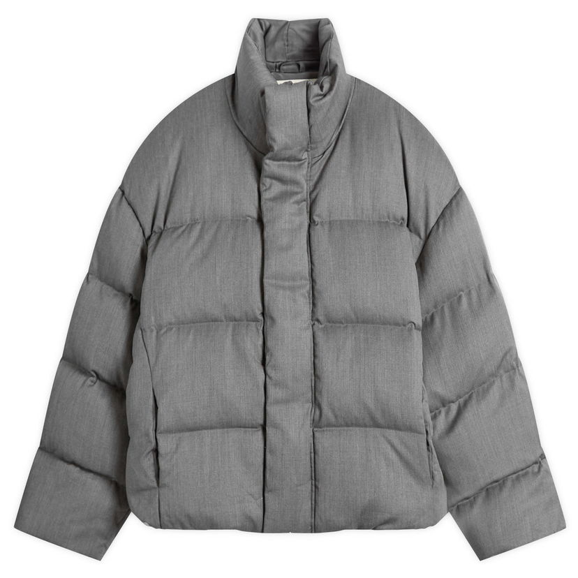 Pufferjacka Entire Studios MML Puffer Jacket, Size Large Grå | ESU-W25-1046-GR