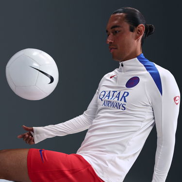 T-shirt Nike Paris Saint-Germain Total 90 Strike Soccer Knit Drill Top Vit | hm3356-101, 5