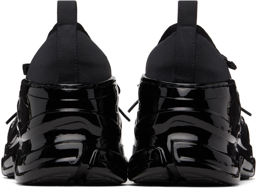 Kläder Simone Rocha Simone Rocha Classic Buckle Tracker Ballerinas Svart | HT19-M 0755, 1