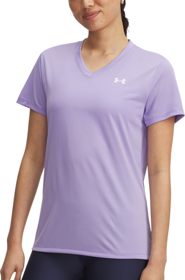 T-shirt Under Armour V-Neck Short-Sleeve Tech SSV Solid T-Shirt Purpur | 1384229-538, 0