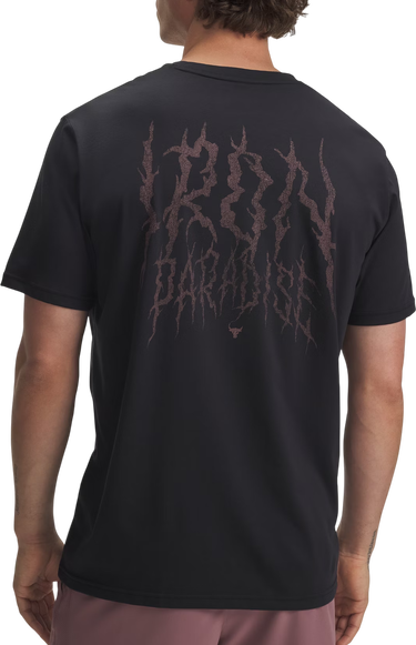 T-shirt Under Armour Project Rock Q3 Iron Paradise Graphic T-Shirt Svart | 6005031-002, 1